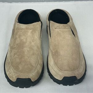 Cabela's Tan Suede Slip-On Loafers